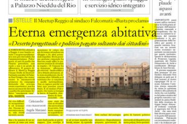 Emergenza abitativa, il MeetUp Reggio Cinque Stelle al sindaco Falcomatà: «Basta proclami»